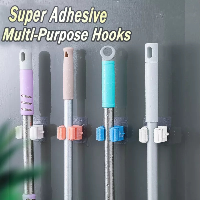 Wall-Mounted Mop Holder