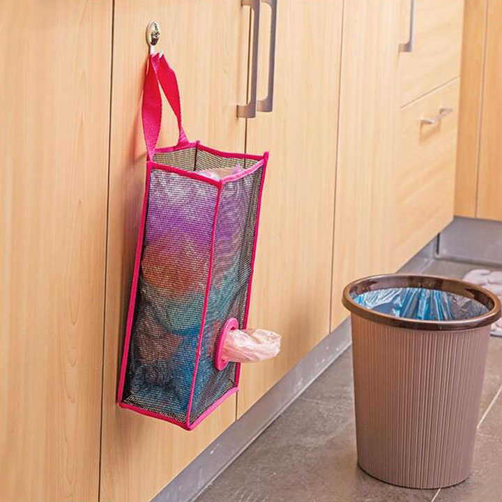 Net Garbage Bag Holder