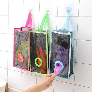 Net Garbage Bag Holder