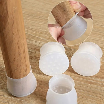 Silicone Chair Legs Cover - Pack of 4