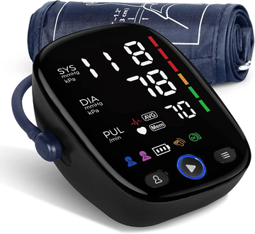 High Demand Therapeutic Electronic Large Backlit Display Digital Upper Arm Heart Rate Meter BP Machine Blood