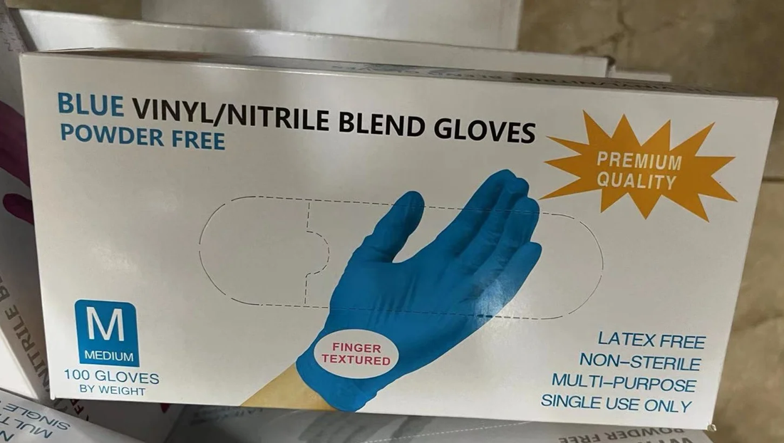 NITRILE BLEND GLOVES